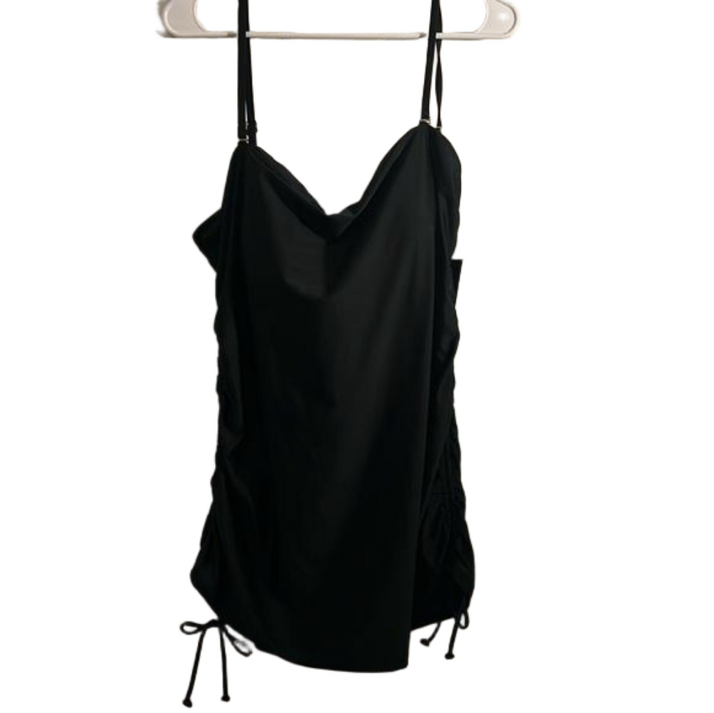 NWT Ibiza women’s black tankini size 3X